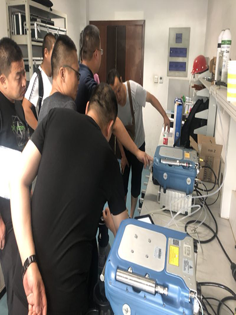 內(nèi)蒙古環(huán)境監(jiān)測站地標(biāo)現(xiàn)場驗(yàn)證工作