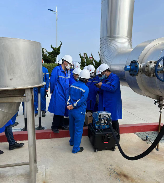 大連生態(tài)環(huán)境局PF-300（催化氧化+FID）驗(yàn)收培訓(xùn)