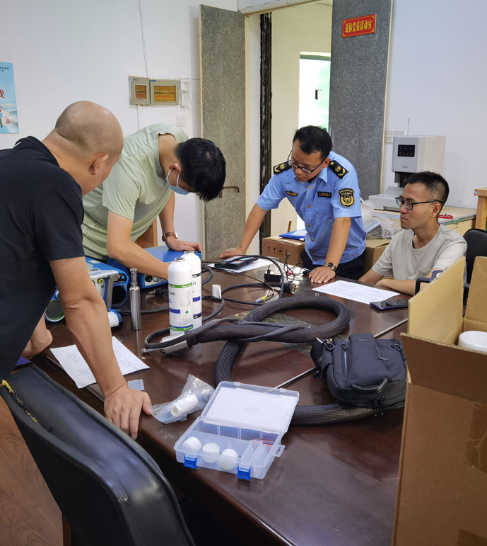 杭州建德環(huán)境監(jiān)測(cè)站PF-300交貨培訓(xùn)