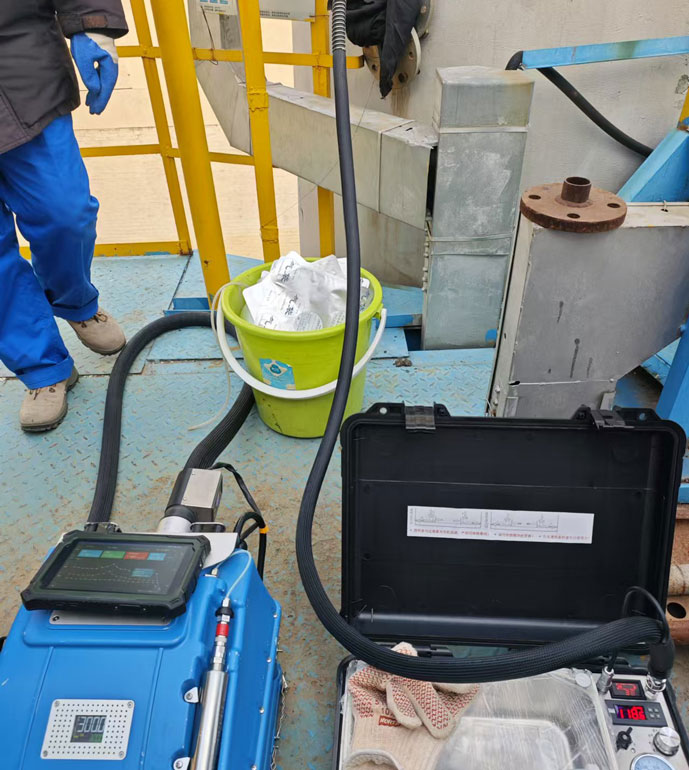 吉林某石化企業(yè)非甲烷總烴現(xiàn)場測試